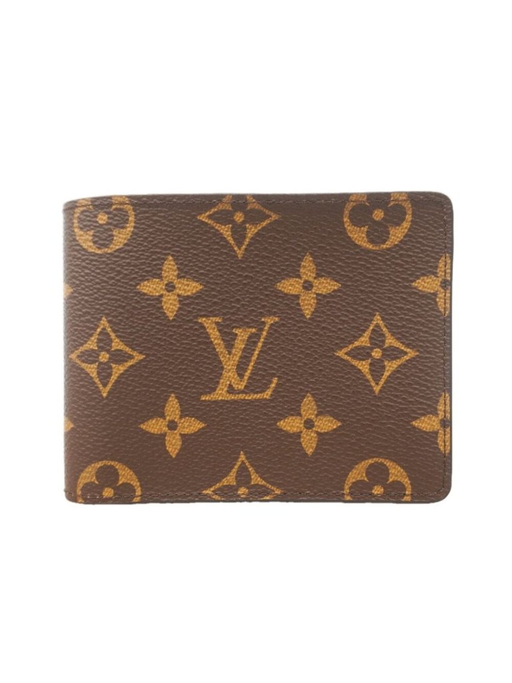 Louis Vuitton Billfold Monogram Portefeuille Multiple Brown Wallet